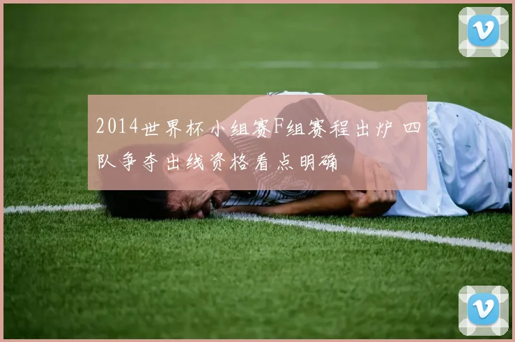 2014世界杯小组赛F组赛程出炉 四队争夺出线资格看点明确