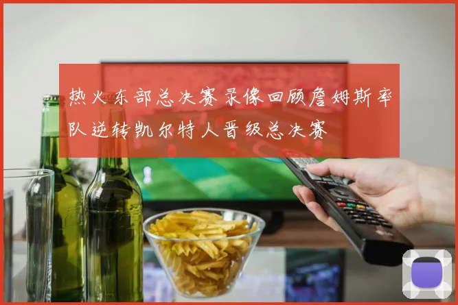 热火东部总决赛录像回顾詹姆斯率队逆转凯尔特人晋级总决赛